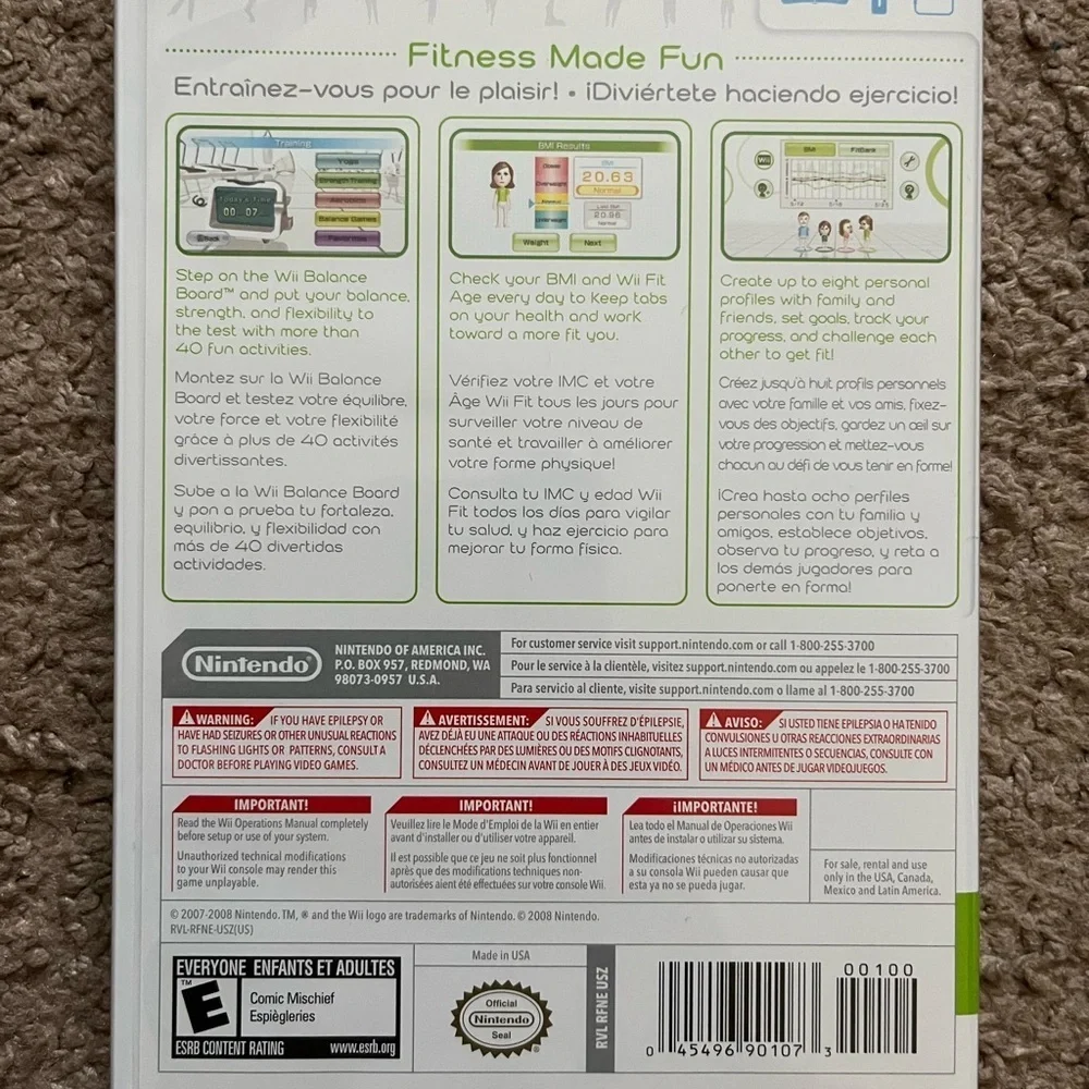 Wii Fit for Wii no board - Picture 2 of 5